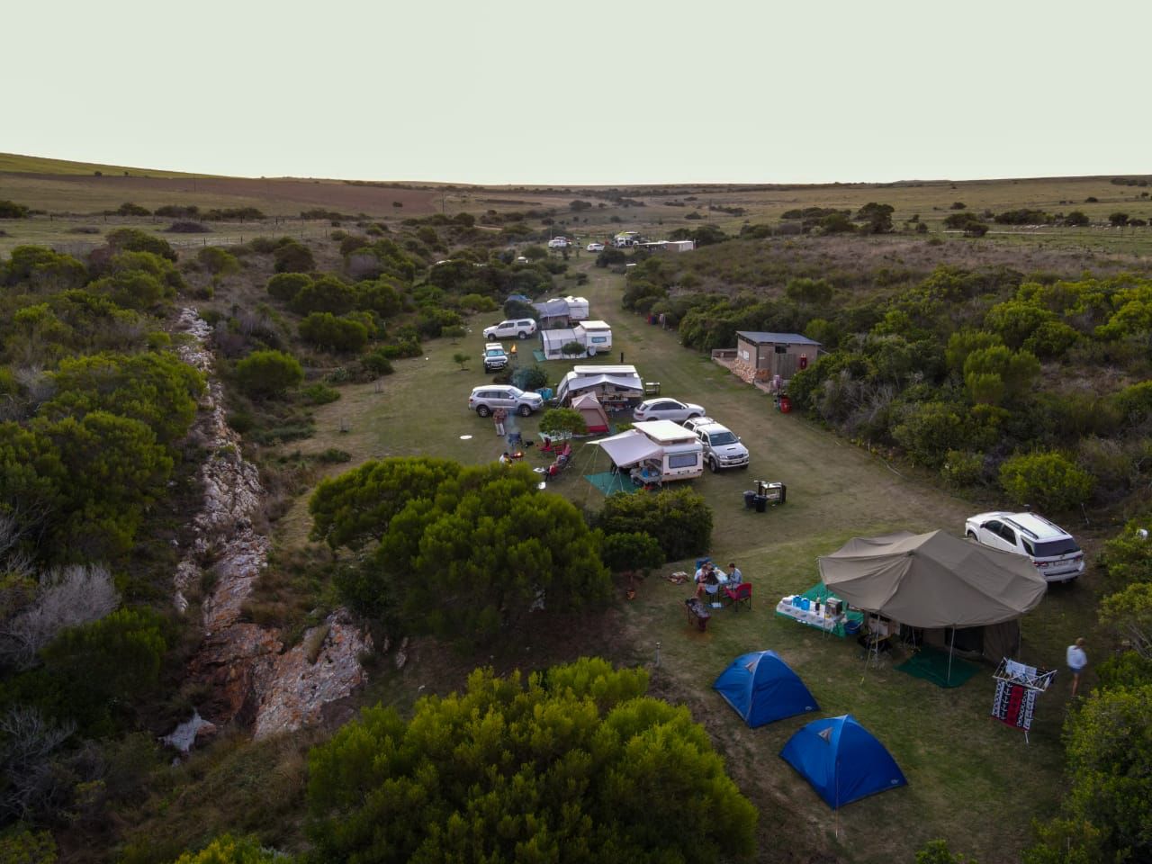 Arbeidsloon campsite view 6
